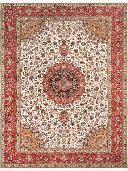 Pasargad Persian Tabriz 027191 Ivory